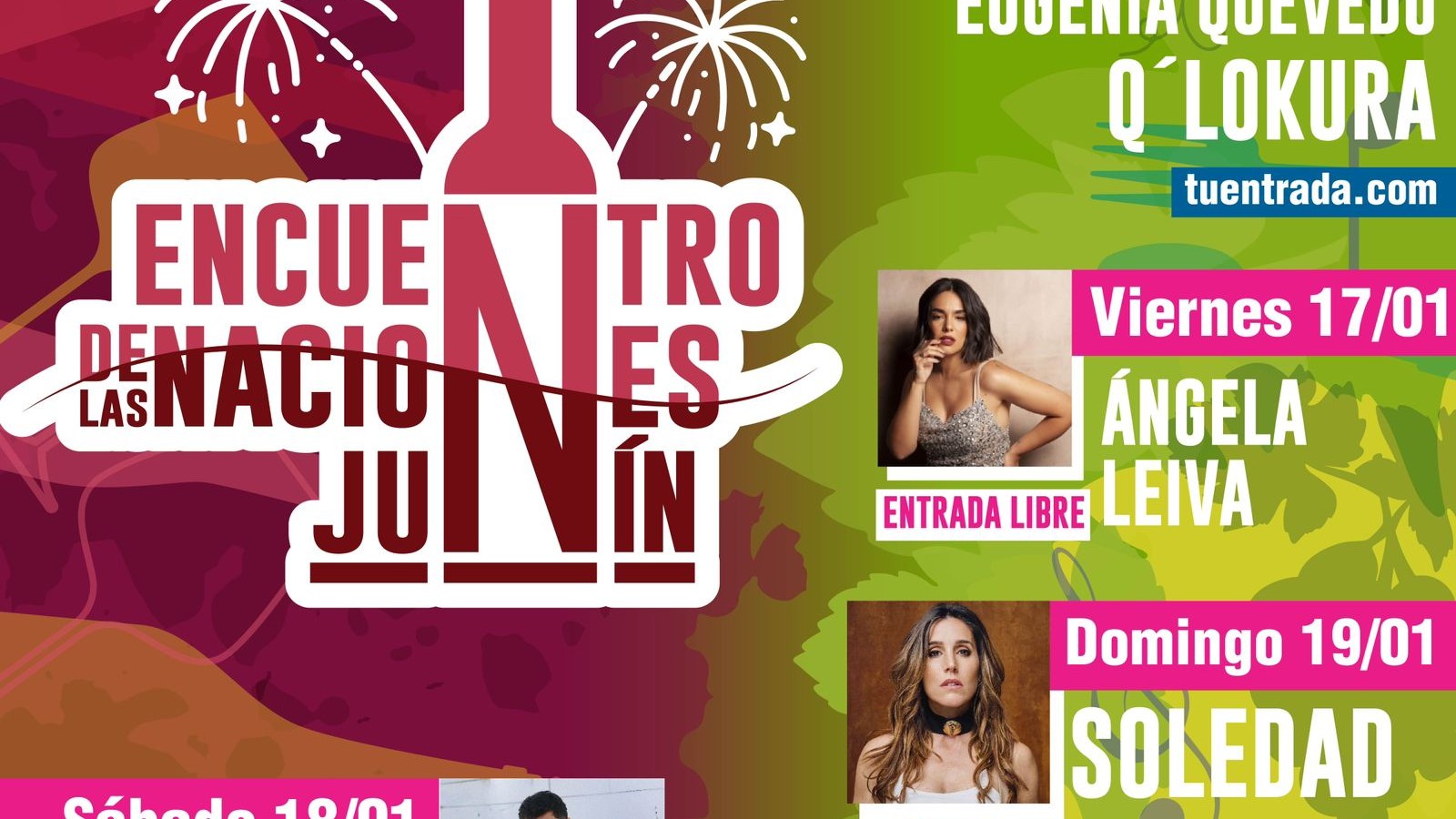 XX Encuentro de las Naciones y Vendimia Departamental en Junín